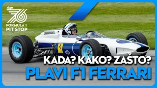 Plavi Ferrari? Zašto je Enzo pobesneo, napustio Italiju i ofarbao Ferrari u plavo? | Lap 76 Pit Stop