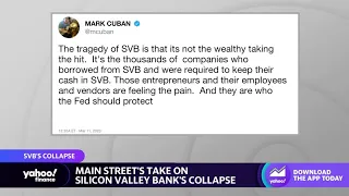 How Main Street is reacting to Silicon Valley Bank’s failure