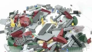 SLAVE 1 Lego Star Wars Stop Motion Review set 8097