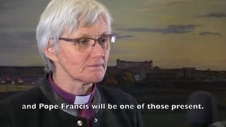 Archbishop Antje Jackelén comment on Pope Francis visit to Lund, Sweden, October 31 2016