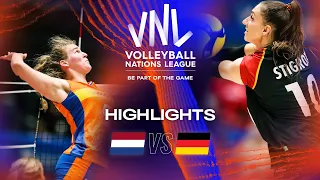 🇩🇪 GER vs. 🇳🇱 NED - Highlights Week 1 | Women's VNL 2023