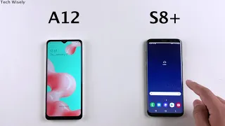 SAMSUNG A12 vs S8 Plus - SPEED TEST