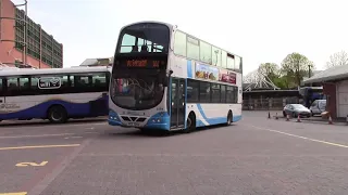 Buses at Belfast Europa - February , April , May & September 2016