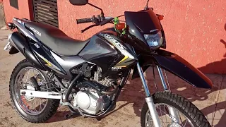 EP-11 Terminamos a Bros 150 ES 2012 (Partida Elétrica) #projeto#pintura#reforma#revisão#honda#bros