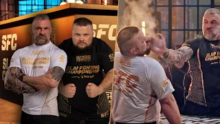 Armwrestler Marek Neryng vs Bricklayer Murarz | SFC 2 Full Fight