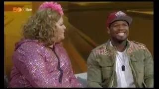 50 Cent in talk at wetten dass - ich hätte gern mit Dir Geschlechtsverkehr  - bad show (live 2013)