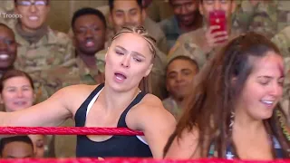 Ronda Rousey WWE Tribute to the Troops Dec 20, 2018