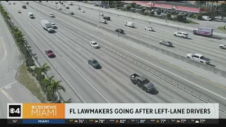Florida lawmakers going after left-lane drivers