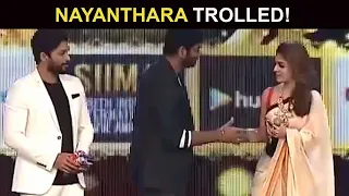 When Nayanthara allegedly refused to accept award from Allu Arjun