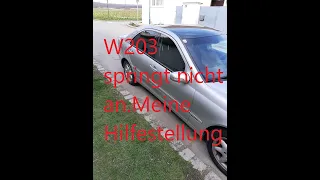 Mercedes W203 Startet nicht.