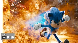 Sonic the Hedgehog (2020) -Sonic san francisco city run run scene (9/10) Movies clips