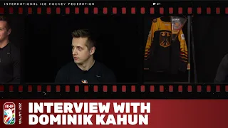 Interview with Dominik Kahun (Germany) | #IIHFWorlds 2021