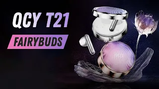 QCY T21 FairyBuds - TWS наушники с функцией управления камерой телефона
