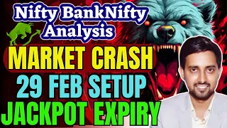 Nifty Prediction and Bank Nifty Analysis for Expiry | 29 February 2024 | Bank NIFTY Tomorrow |