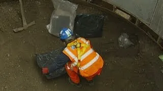 'Black Death' skeletons unearthed during Crossrail project