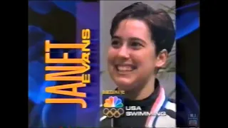 1992 Olympics promo featuring American swimmer Janet Evans