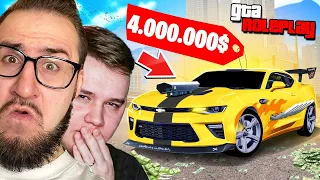 КУПИЛ МАШИНУ АНДРЕЯ CHEVROLET CAMARO ЗА 4.000.000$! ОН БУДЕТ ЗЛЫМ! (GTA 5 RP)