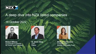 NZX Virtual Investor Event - 18 October 2022