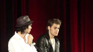 Ian Somerhalder & Paul Wesley Sunday Panel at BloodyNightCon 12.06.2011