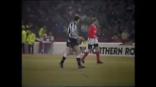 1990/91 - Nottingham Forest v Newcastle (FA Cup 4th Rd Replay - 18.2.91)