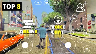 Top 8 Best MULTIPLAYER Open World Game Like GTA 5 For Android 2022|Play Gta 5 Like Game With Friends