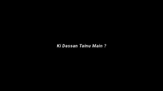 AKHIL - RUKH | Black Screen Lyrics Status Video | 🖤 | WhatsApp Status Video 🌿