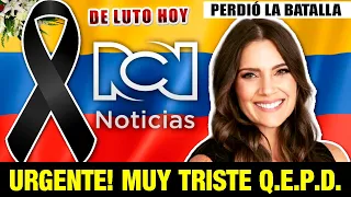 🔴¡ ULTIMA HORA ! HACE UNAS HORAS PRESENTADORA de noticias RCN JESSICA DE LA PEÑA viste de LUTO HOY