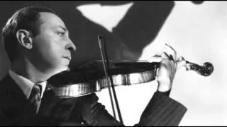 Heifetz plays his transcription of Ponce's Estrellita ('live')