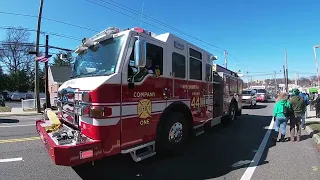 Ronkonkoma Saint Patrick's Day Parade 03/24/2024 Nesconset Fire Department @Long Island NY Views