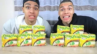 YUM YUM CHALLENGE + HEFTIGE STRAFE !!! | Kelvin und Marvin