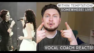 Vocal Coach Reacts! Within Temptation and Metropole Orchestra! Somewhere! Live!