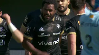 TOP 14 - Essai de Setariki TUICUVU (CAB) - USA Perpignan - CA Brive - Saison 2021/2022