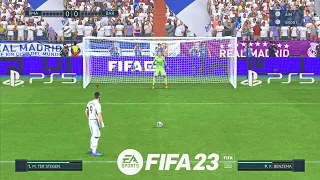 FIFA 23 [PS5] Real Madrid vs. Barcelona [Penalty Shootout] LA LIGA [4K HDR 60FPS]