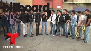 Billboard Mexico | Banda Los Recoditos y "a toda madre" "ando bien pedo" con Maxx Guetta | Telemundo