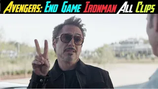 Ironman All Clips From Avengers: End Game in Hindi
