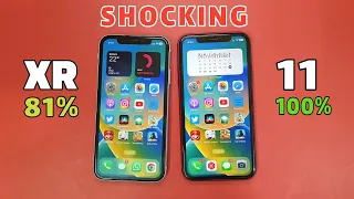 iPhone XR vs iPhone 11 - Second Hand vs New iPhone | Battery | RAM | Speed Test!