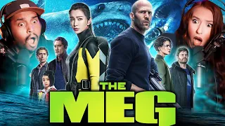 THE MEG (2018) MOVIE REACTION - SHARK MOVIES ARE GETTING CRAZIER! - First Time Watching - Review