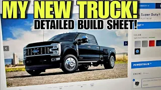 NOT A KING RANCH and why! My 2024 Ford F450 build!  Very Specific Reasons.