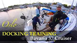 Bavaria 37 Cruiser - Docking training