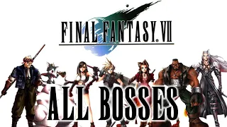 FINAL FANTASY VII (PS1, PS4 PRO) — ALL BOSSES