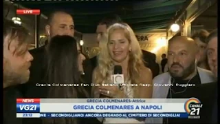 Gran Galà Grecia Colmenares - Collegamento e servizo TG "VG21"(12 e 13 maggio 2018)