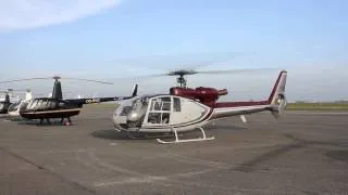 Gazelle startup and takeoff from EBOS
