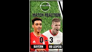 OLMO SPOILS KANE WELCOMING PARTY! Match Reactions - Bayern Munich vs RB Leipzig