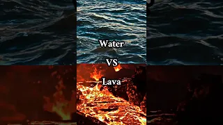 Water VS Lava #shorts