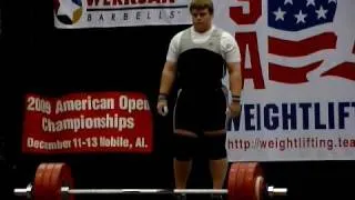 Caleb Ward Clean and Jerk 190kg - 2009 American Open