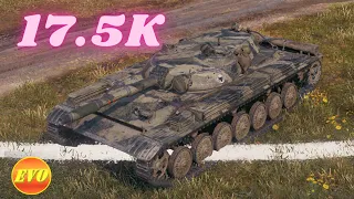 Т-100 LТ   17.5K Spot + Damage  World of Tanks Т-100 ЛТ
