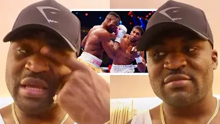 “I FELT ASLEEP” Francis Ngannou BREAKS SILENCE on ANTHONY JOSHUA KNOCKOUT LOSS | COMPARES TYSON FURY