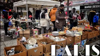 🇫🇷[PARIS] WALK IN PARIS "WEEKEND FLEA MARKET" (EDITED VERSION) 18/MARCH/2023