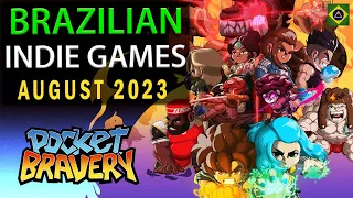 August 2023 - Brazilian Indie Games News | Pocket Bravery is out on PC!