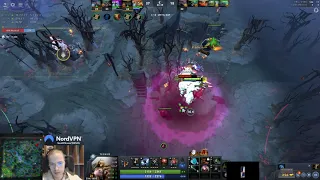 Topson techies casually solo killing a 3.3k hp pos1 tiny🔥